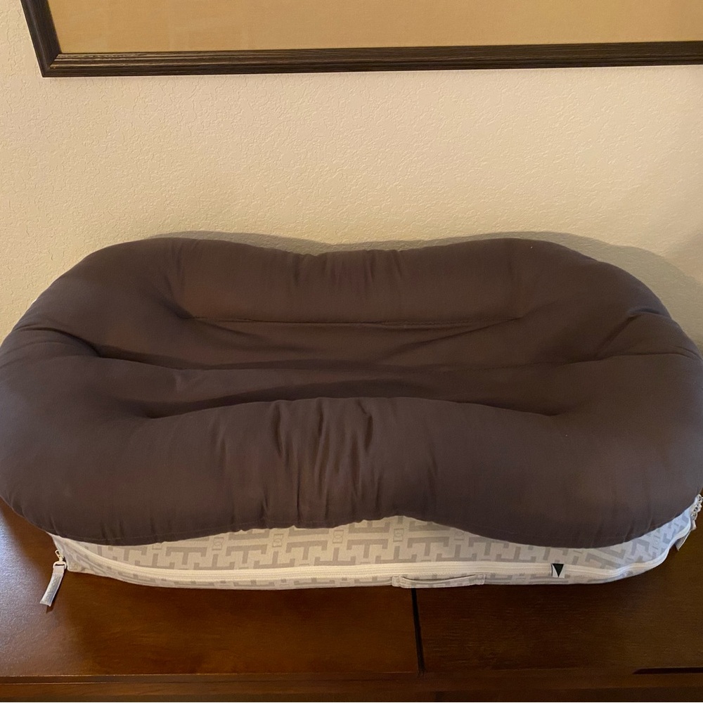 Chocolate the Brown Snuggle Me infant lounger